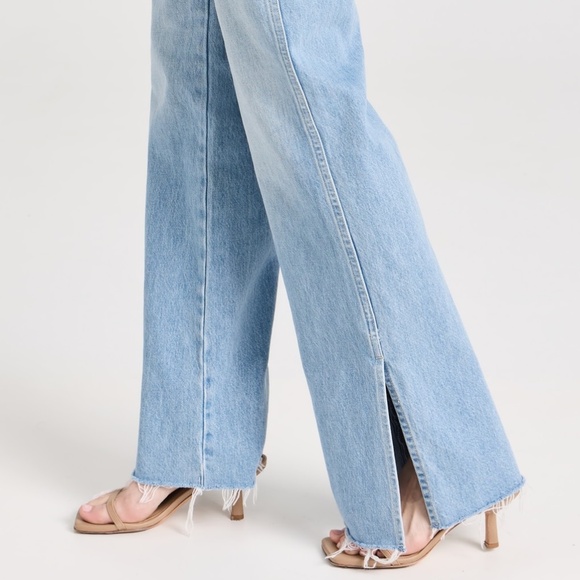 AMO Liz split flare jeans 25 - Picture 2 of 8